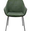 Clearance KARE Design Chair with Armrest Avignon Green