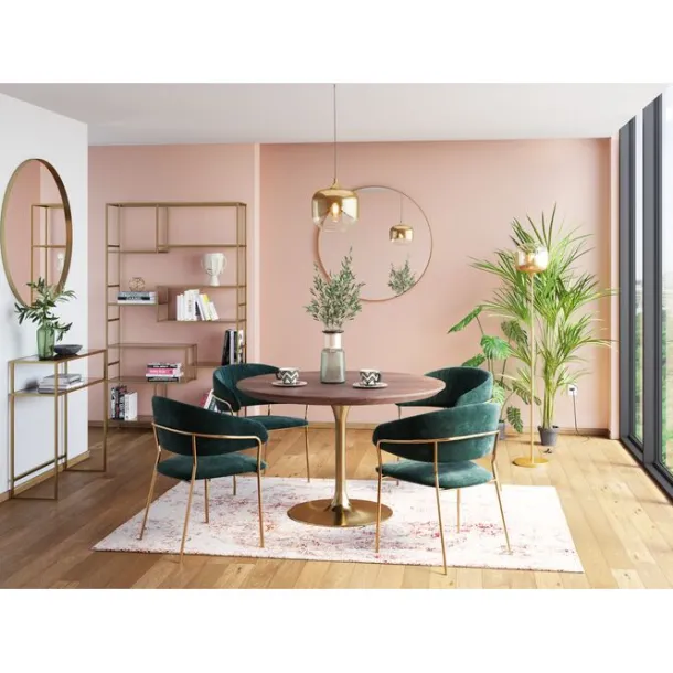 chair_with_armrest_belle__3-2.webp Online KARE Design Chair with Armrest Belle Velvet Green (2/Set)