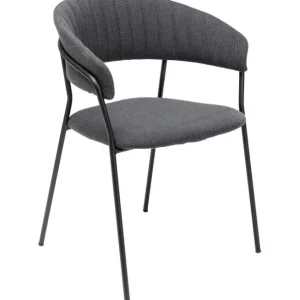 Discount KARE Design Chair with Armrest Belle Anthracite (2/Set)