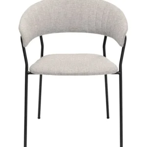 Online KARE Design Chair with Armrest Belle Silver Grey (2/Set)