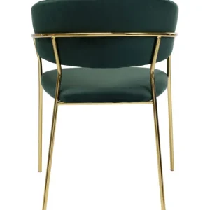 Online KARE Design Chair with Armrest Belle Velvet Green (2/Set)