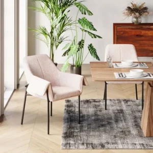 Best KARE Design Chair with Armrest Bess Beige Flitter