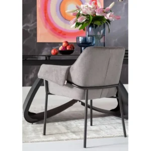 Online KARE Design Chair with Armrest Bess Grey
