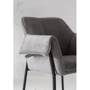 Online KARE Design Chair with Armrest Bess Grey