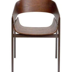 Hot KARE Design Chair with Armrest Biarritz Brown