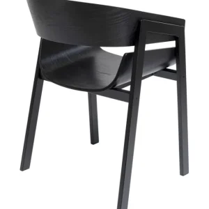 Fashion KARE Design Chair with Armrest Biarritz Black