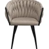 Discount KARE Design Chair with Armrest Dean Beige
