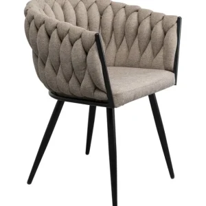 Discount KARE Design Chair with Armrest Dean Beige