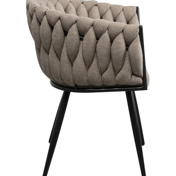 chair_with_armrest_dean_b_2.webp Discount KARE Design Chair with Armrest Dean Beige