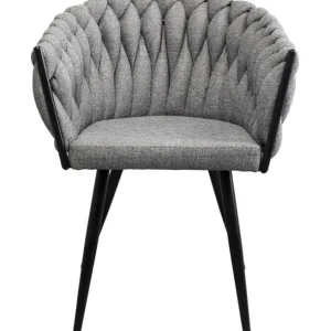 Sale KARE Design Chair with Armrest Dean Grey