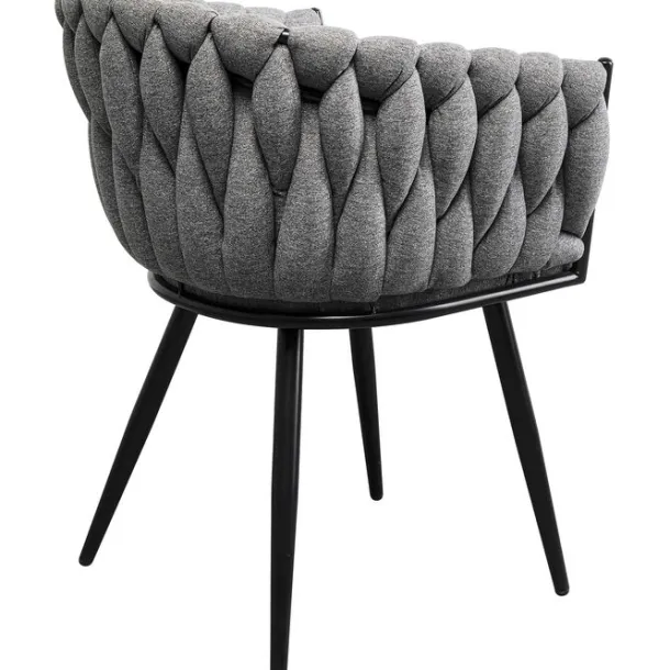 chair_with_armrest_dean_g_3.webp Sale KARE Design Chair with Armrest Dean Grey