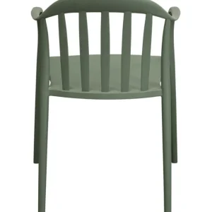 Hot KARE Design Chair with Armrest Flores Grey Green
