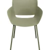 Outlet KARE Design Chair with Armrest Madeira Green