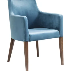 Sale KARE Design Chair with Armrest Mode Velvet Petrol