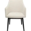 Best KARE Design Chair with Armrest Modino Cream