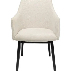 Best KARE Design Chair with Armrest Modino Cream