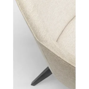 Best KARE Design Chair with Armrest Modino Cream