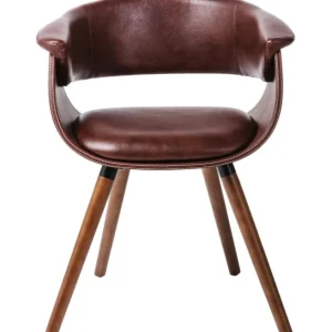 Outlet KARE Design Chair with Armrest Nougat