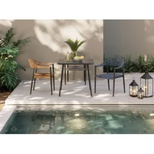 Fashion KARE Design Chair with Armrest Palma Nature