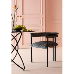 New KARE Design Chair with Armrest Paris S&P
