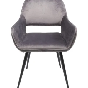 Online KARE Design Chair with Armrest San Francisco Grey