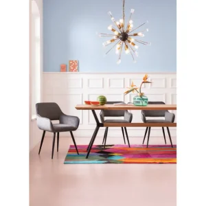 Online KARE Design Chair with Armrest San Francisco Grey