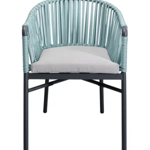 Online KARE Design Chair with Armrest Santanyi Petrol