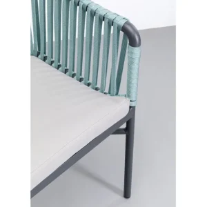 Online KARE Design Chair with Armrest Santanyi Petrol