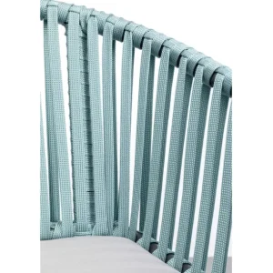 Online KARE Design Chair with Armrest Santanyi Petrol