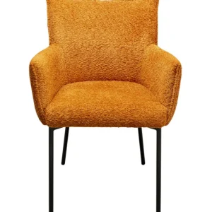 Sale KARE Design Chair with Armrest Selma Orange