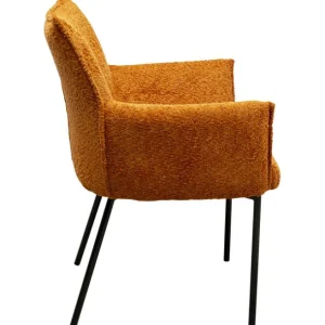 Sale KARE Design Chair with Armrest Selma Orange