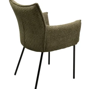 Fashion KARE Design Chair with Armrest Selma Olive