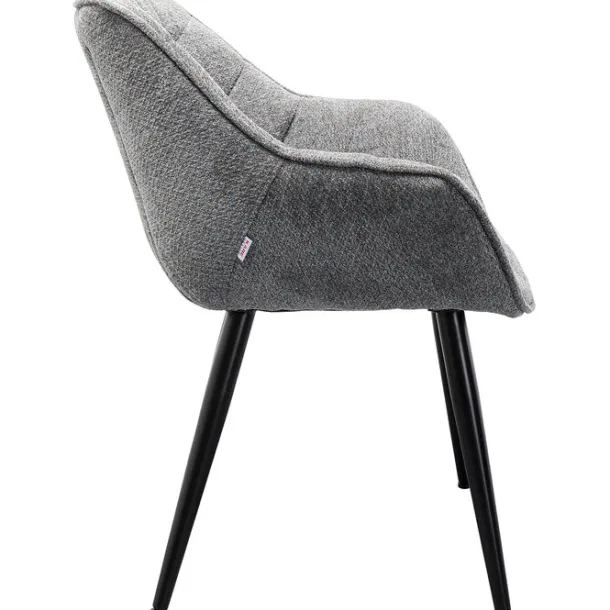 chair_with_armrest_thelma_2.webp Online KARE Design Chair with Armrest Thelma Melange Grey