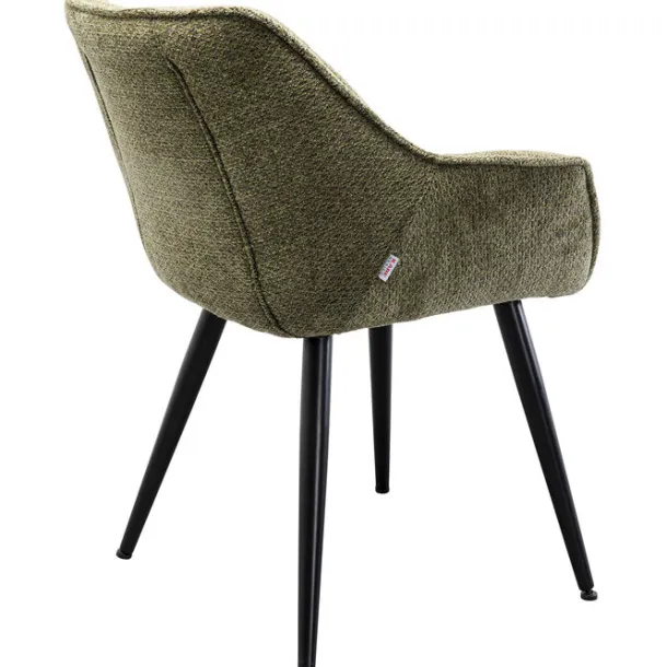 chair_with_armrest_thelma_3-1.webp Outlet KARE Design Chair with Armrest Thelma Melange Green