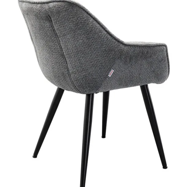 chair_with_armrest_thelma_3.webp Online KARE Design Chair with Armrest Thelma Melange Grey