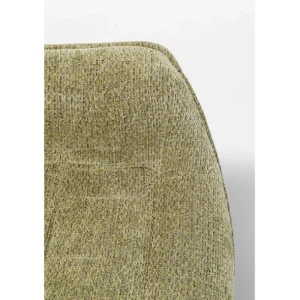Outlet KARE Design Chair with Armrest Thelma Melange Green