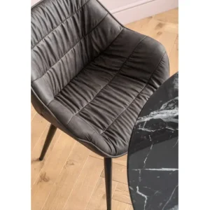 Outlet KARE Design Chair with Armrest Thelma Grey