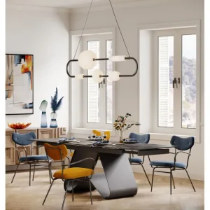 Fashion KARE Design Chair with Armrest Viola Yellow