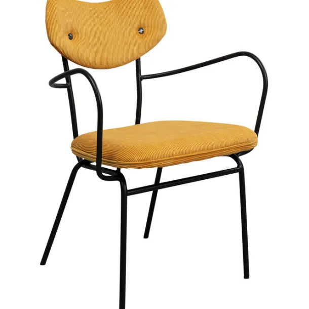 chair_with_armrest_viola__2-1.webp Fashion KARE Design Chair with Armrest Viola Yellow