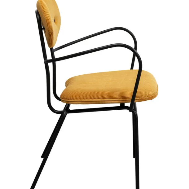 chair_with_armrest_viola__3-1.webp Fashion KARE Design Chair with Armrest Viola Yellow