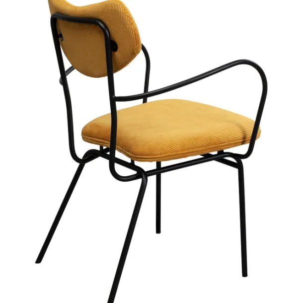 chair_with_armrest_viola__4-1.webp Fashion KARE Design Chair with Armrest Viola Yellow
