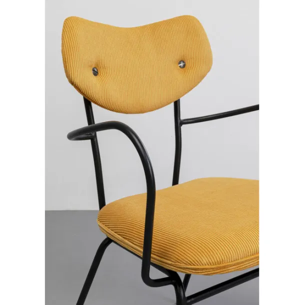 chair_with_armrest_viola__6-1.webp Fashion KARE Design Chair with Armrest Viola Yellow