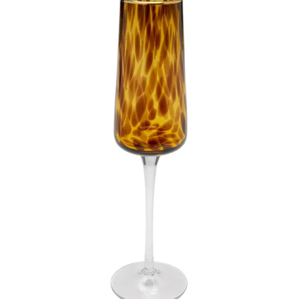 champagne_glass_caramel_0.webp Fashion KARE Design Champagne Glass Caramel