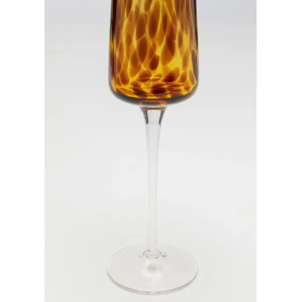champagne_glass_caramel_2.webp Fashion KARE Design Champagne Glass Caramel