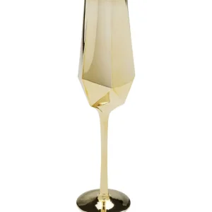 New KARE Design Champagne Glass Diamond Gold