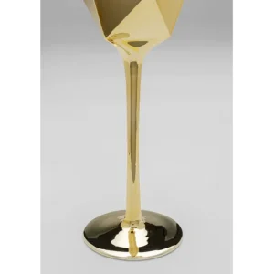 New KARE Design Champagne Glass Diamond Gold