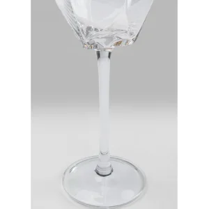 Best KARE Design Champagne Glass Diamond Gold Rim