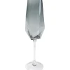 Hot KARE Design Champagne Glass Diamond Smoke