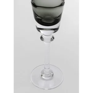 Outlet KARE Design Champagne Glass Mimi Grey 24cm