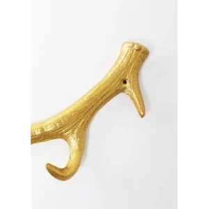 Sale KARE Design Coat Rack Antler Gold 35cm